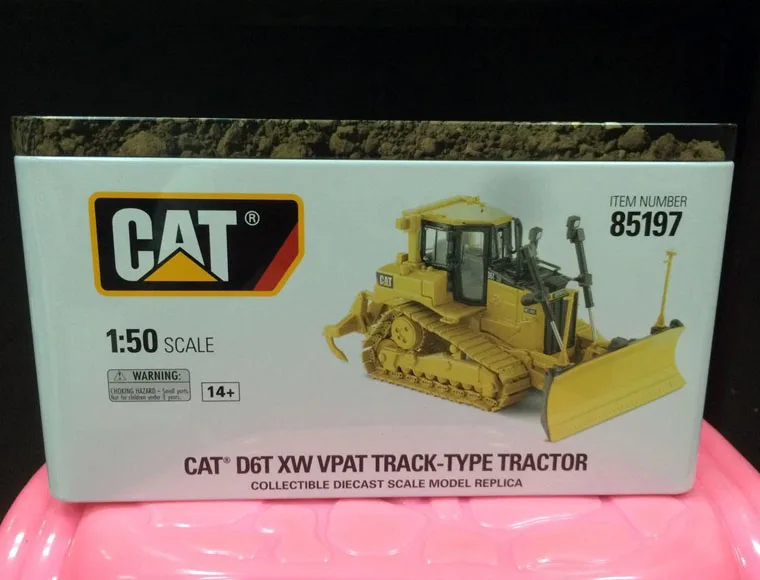 * Новый Cat d6t xw vpat трек Тип трактор 1/50 Весы литья под давлением 85197 DM модель|1/50 diecast|cat