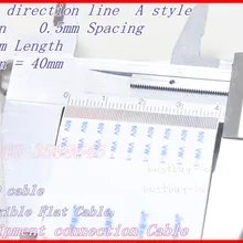0.5 мм расстояние+ 400 мм Длина+ 80pin/в том же направлении линии мягкой проволоки Гибкий плоский кабель. 80 P* 0.5A* 400 мм
