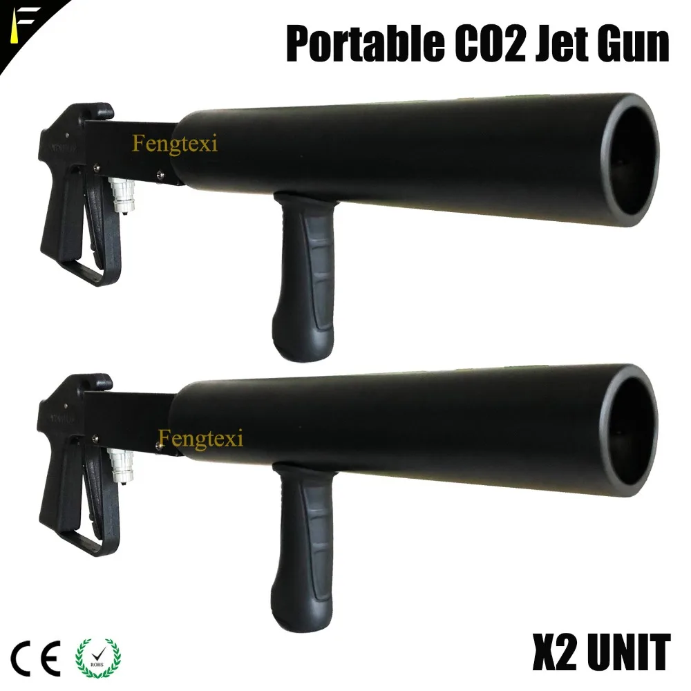 купить 2 Units Portable CO2 Jet Gun Cold Fogger Handheld Cryo Pistol co2 Ai...