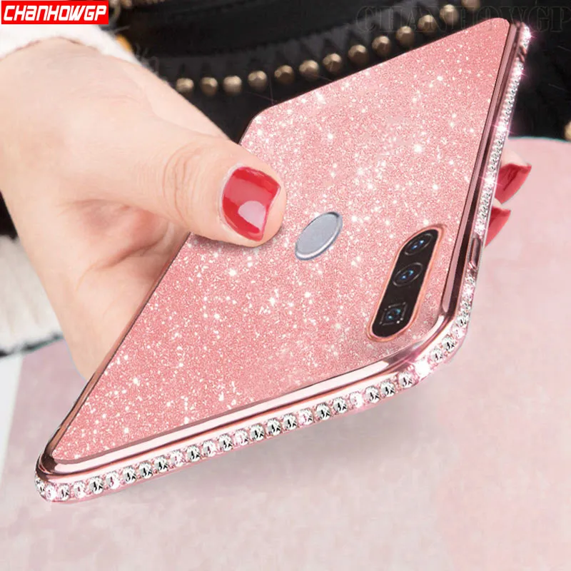 

Luxury Crystal Diamond Silicone Case For Huawei P30 Pro P Smart Plus 2019 Honor 8A 8S 8X 10i 10 Lite 20 Y5 Y6 Pro Y9 2019 Cover