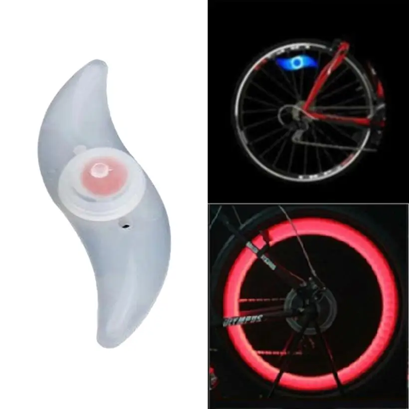 Perfect Youthful Style Bike Spoke Wire Tire Tyre Wheel LED Bright Lamp Bicycle Cycling Accessories Professional Bike Light Flashlight 7