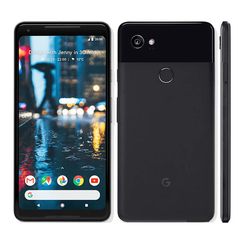 Фирменная новинка Google Pixel 2 XL EU версия мобильного телефона " Snapdragon 835 Octa Core 4 Гб 128, отпечаток пальца, NFC Смартфон