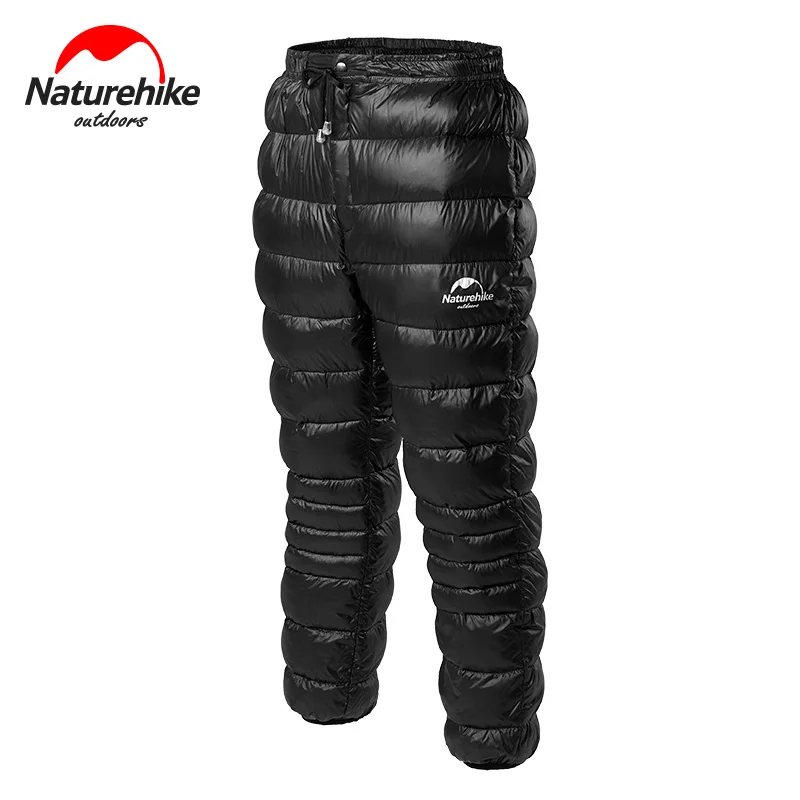 Naturehike Outdoor down pants waterproof wear men women mountaineering camping warm winter white goose down pants