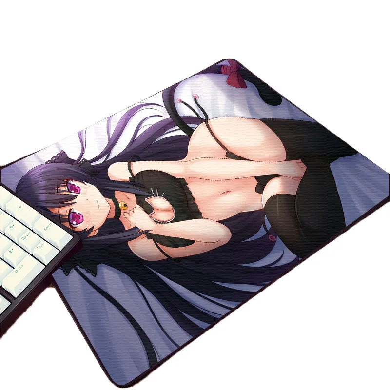 Коврик для мыши Mairuige Ao No Kanata Four Rhythm Cute Sexy Anime Pattern Diy с принтом маленький размер