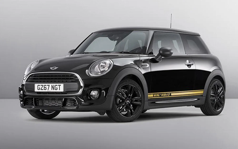 1 пара автомобиля боковой юбки тела линии талии наклейки Стикеры для MINI Cooper One d JCW Clubman F54 F55 F56 F60 R55 R56 R60 аксессуары