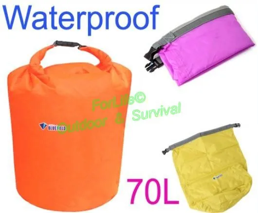 Prix pour PSKOOK 70L Sac Étanche Dry pour Canoë Kayak Rafting Flottant Plongée De Natation Sacs Camping Voyage Kit Prix pour PSKOOK 70L Sac Étanche Dry pour Canoë Kayak Rafting Flottant Plongée De Natation Sacs Camping Voyage Kit