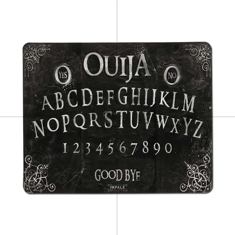 MaiYaCa Ouija доска печать офисные мыши резиновый коврик для мыши Лидер продаж Профессиональный геймерский коврик для мыши подарок для мальчика друзей и любимого - Цвет: 18x22cm