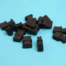 100 шт QSFP пылезащитный колпачок для QSFP+ 40 модуль MPOSR4 LR4 ER пылезащитный чехол черный силиконовый ftth защитный штекер ELINK завод