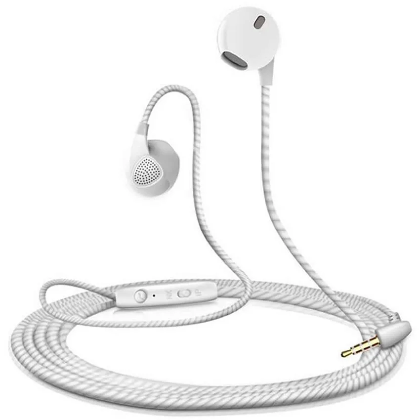 Высокое качество наушники для iphone 6 6s 5 5S с микрофоном 3.5 мм разъем бас auricuares