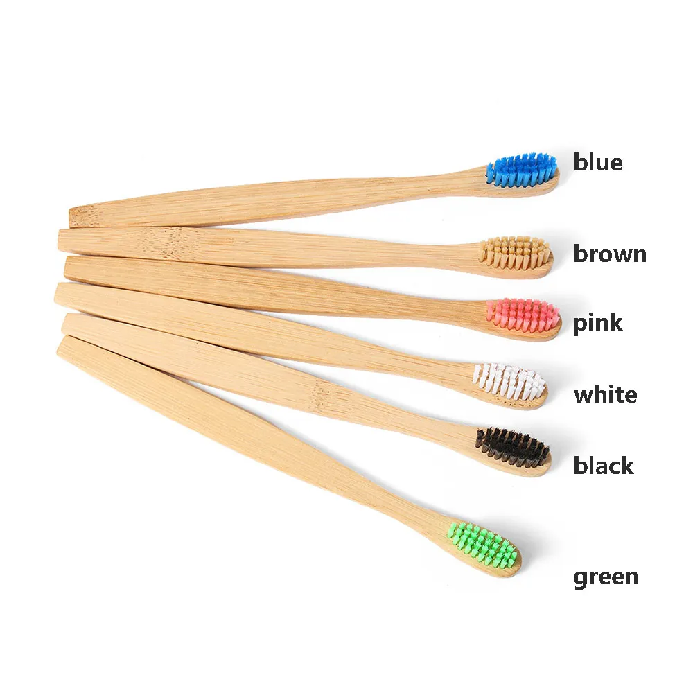 Buy 1pcs Adult Soft Bristles Toothbrushes Wood Handle