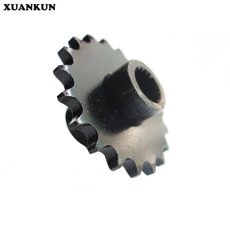 Пляжные автомобильные аксессуары XUANKUN двигатель GY6 зубчатый 428-19 / 23 маленький