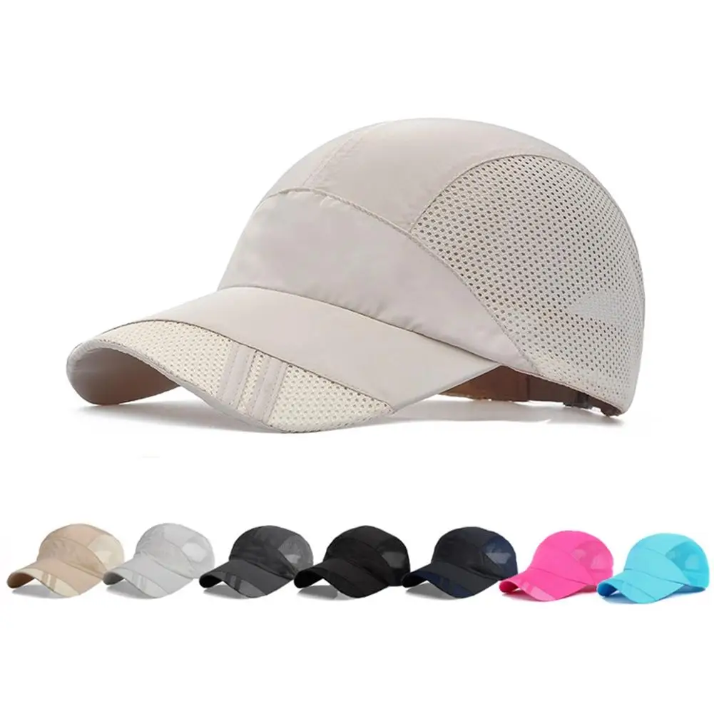 LumiParty Unisex Adjustable Mesh Quick Drying Lightweight Baseball Cap