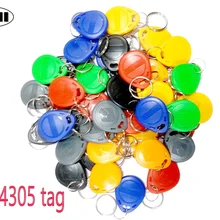 50 шт./лот EM4305 T5577 RFID метки 125 кГц копировальная перезаписываемая RFID Метка копировальная карта копировальная дублирующая брелок кольцо