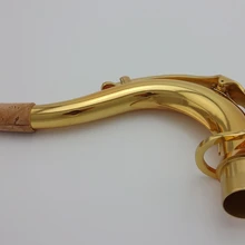 Тенор саксофон изогнутая Шея падение B краска золотые Запасные детали Sachs