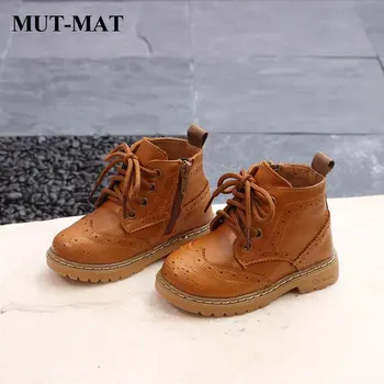 

kid Martin boots leather Boots Boys and girls Fashion Motorcycle boots soft bottom Princess boots