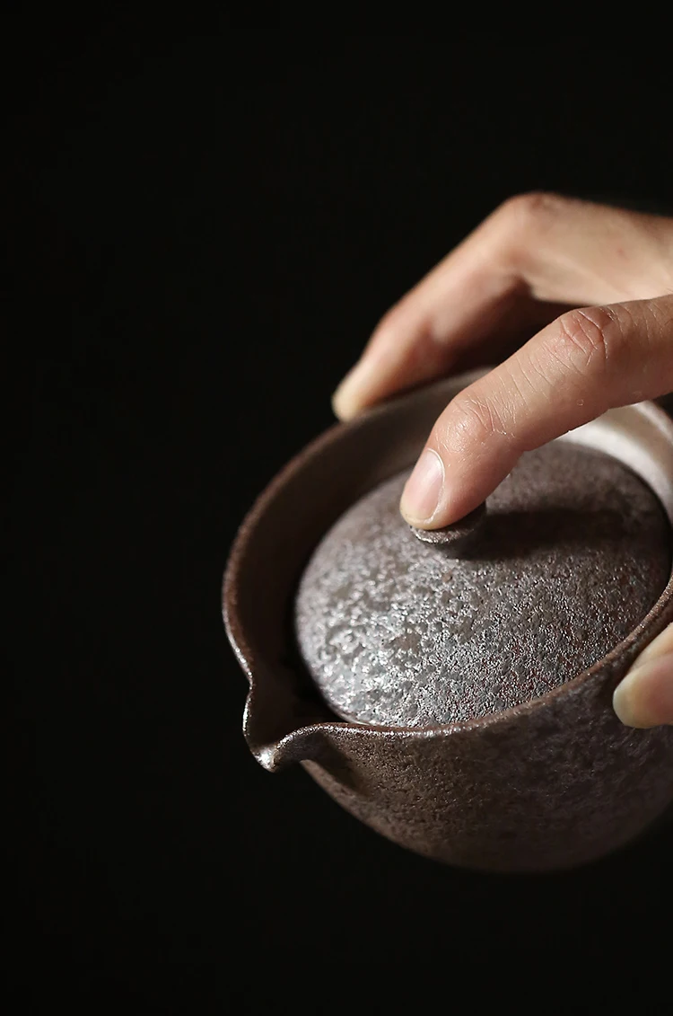 TANGPIN, винтажный Японский чайник, керамический чайник, gaiwan, чайные чашки, портативный, для путешествий, офиса, чайный набор