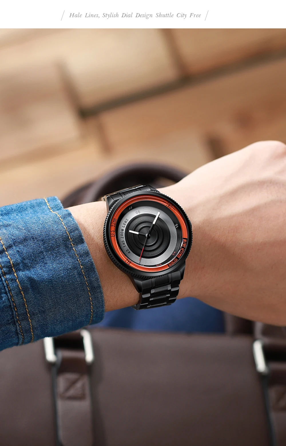 NIBOSI Men Watches 2019 Luxury Brand Waterproof Analog Wrist Watch Men Full Steel Black CreativeSports Male Clock Montre Homme  (10)