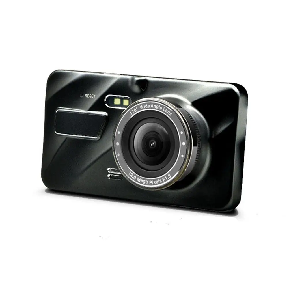 

BEESCLOVER 4inch Car Driving Recorder Cam Dual Lens Car Camera Recorder 1080P Front Rear Dual Recording Car Reversing Image r30