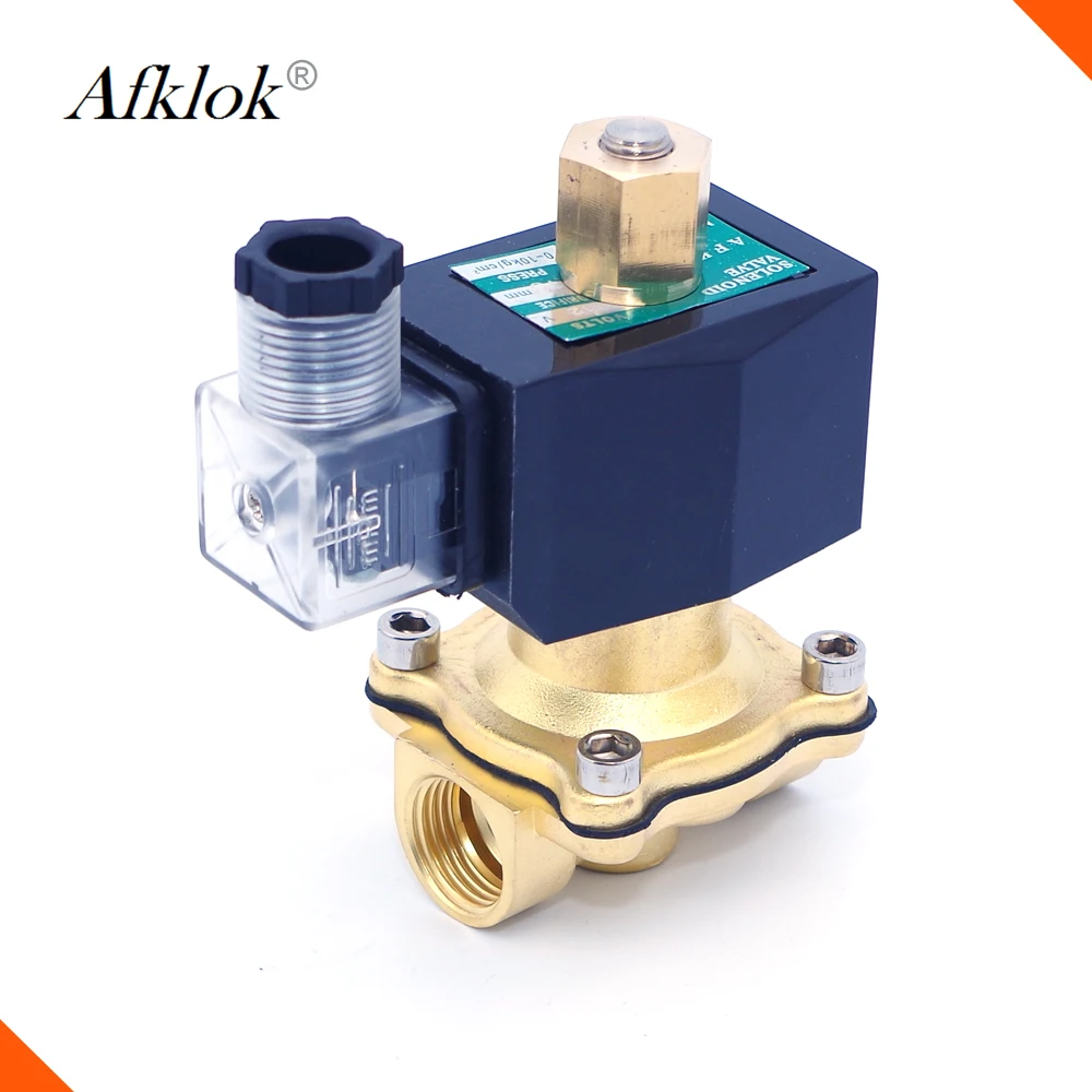 

Normally Open Solenoid Valve 1/2 Electric Water Valve Brass Valve DC12V EPDM Seal