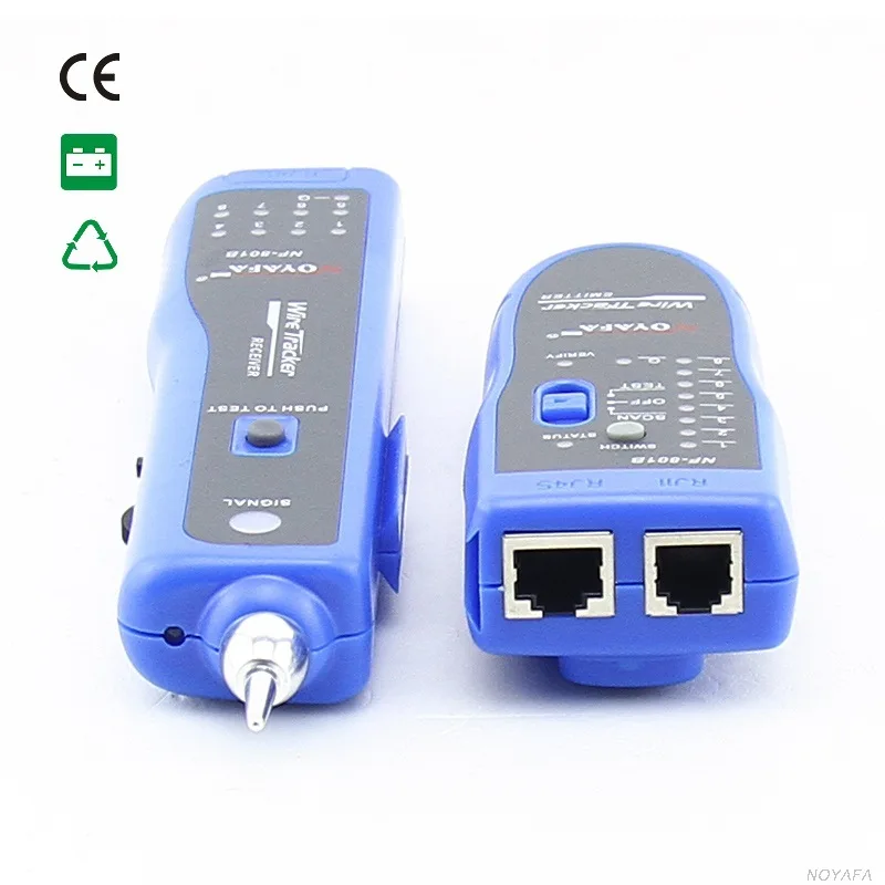 Сети RJ11 RJ45 сеть LAN кабель tracker дефектоскоп и кабельный тестер LAN кабель тестер NF-801B