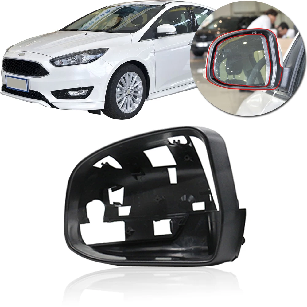 Крышка QX для Ford Focus MK3 2012- внешняя зеркальная рамка заднего вида крышка для объектива зеркало заднего вида защитный корпус задняя крышка чехол