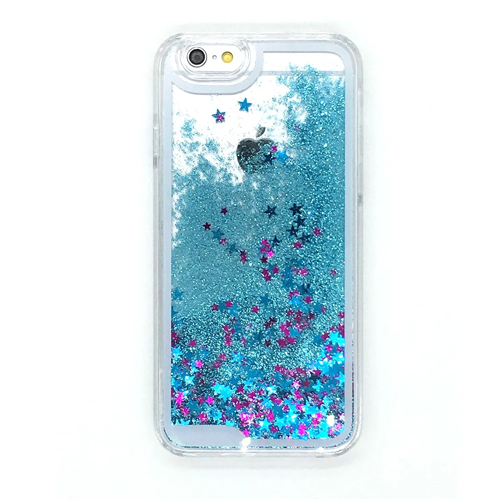 for-iPhone-4-4s-case-Dynamic-Glitter-Bling-Stars-Liquid-Sequin-Quicksand-Transparent-PC-Hard-Plastic