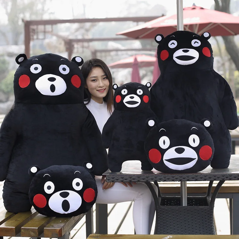 50 см Kumamon Характер Япония плюшевая игрушка медведь Детский подарок милые мягкие