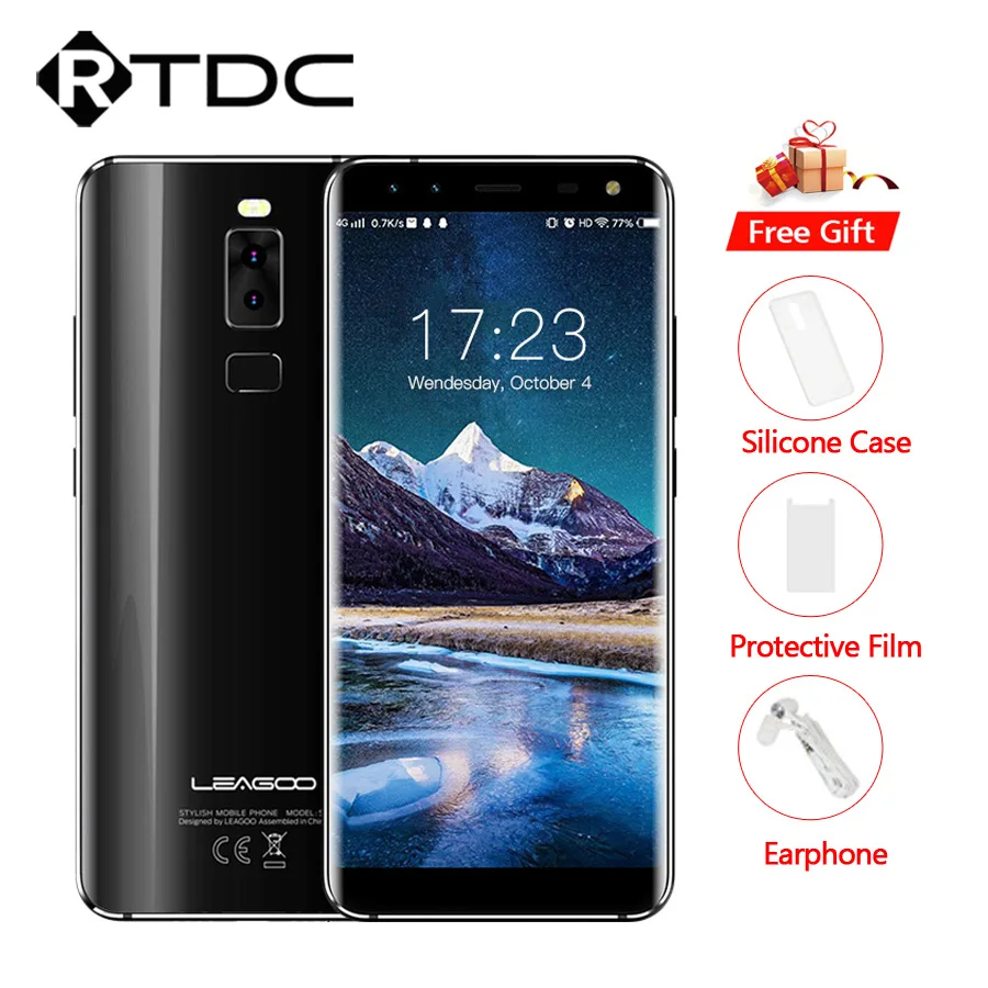 Оригинальный Leagoo S8 18:9 Дисплей 5 7 ''HD mt6750t восемь ядер Android 0 3 ГБ Оперативная