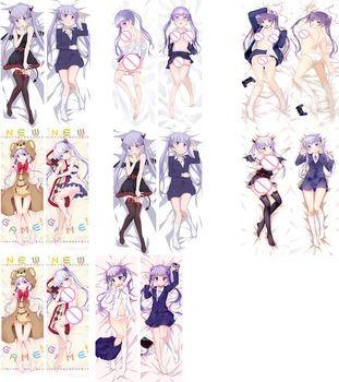 

September update Japan Anime NEW GAME! sexy girl Aoba Suzukaze Dakimakura throw pillow cover case hugging Body pillowcase