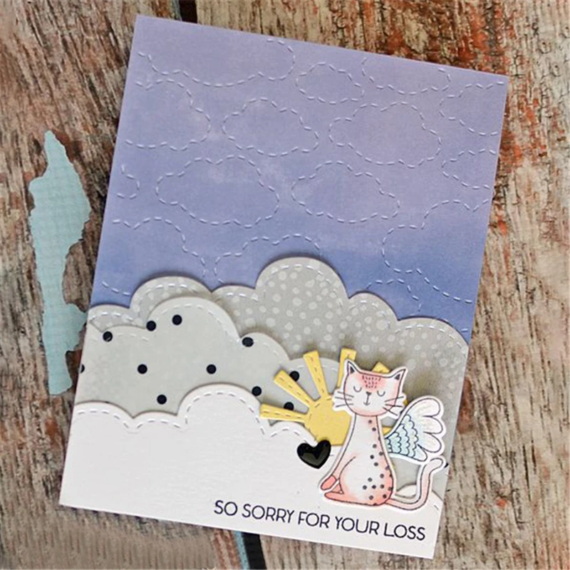 

GJCrafts 5pcs Decorative Cards Edges Metal Cutting Dies Stencil for Scrapbooking Album Embossing Paper Cards Deco Crafts Die Cut
