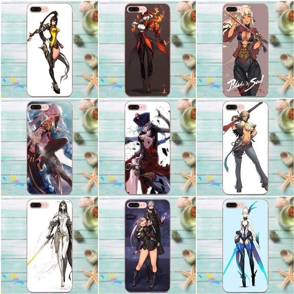 

TPU Case Accessories Girl With Blade And Soul For LG Nexus 5 5X G2 G3 mini spirit G4 G5 G6 K4 K7 K8 K10 2017 V10 V20 V30 Stylus