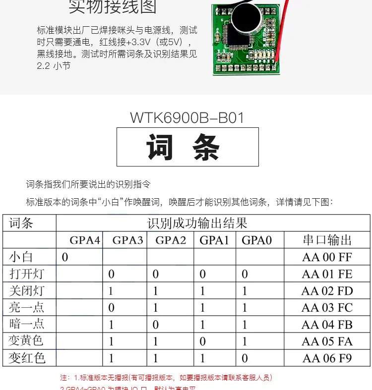Speech recognition module intelligent lamps9