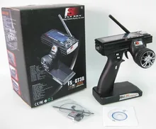 Flysky FS-GT3B FS GT3B 2.4G 3CH Gun RC System Transmitter with Receiver For RC Car Boat with LED Screen