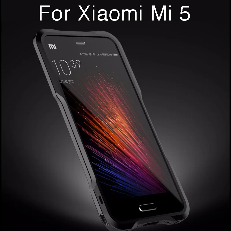 imágenes para Caso Xiaomi mi5 Mi 5 pro Funda de Aluminio de Parachoques del Metal para Xiaomi Mi5 m5 Privilegiada con Etiqueta De Cuero caso de La Contraportada imágenes para Caso Xiaomi mi5 Mi 5 pro Funda de Aluminio de Parachoques del Metal para Xiaomi Mi5 m5 Privilegiada con Etiqueta De Cuero caso de La Contraportada