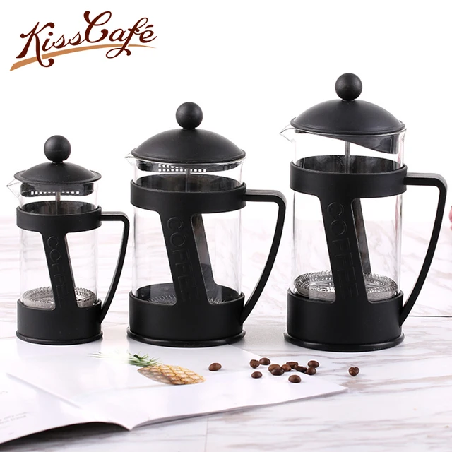 Cheap 350/600/800ml Glass Hollow French Press Coffee Maker Tea Pot Cafetiere Permanent Coffee Filter Baskets Espresso Accessories Cheap 350/600/800ml Glass Hollow French Press Coffee Maker Tea Pot Cafetiere Permanent Coffee Filter Baskets Espresso Accessories