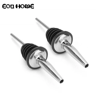 

1Pce Stainless Steel Bar Tools Liquor Spirit Pourer Flow Wine Bottle Pourer Spout Wine Stopper Barware Oil Bottle Wine Pourers