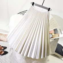 Юбка средней длины юбка осень-зима Гонконг вкус Ретро Высокая талия шикарная юбка длинные ulzzang зимой