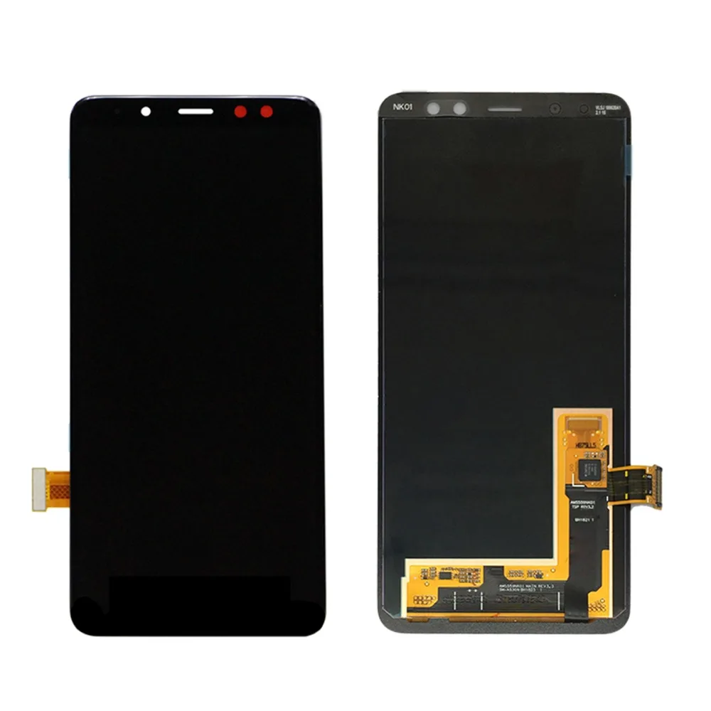 5 6 ''amoled A530F ЖК дисплей для SAMSUNG GALAXY A8 2018 A530 A530DS A530N сенсорный экран испытания