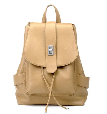 NEW Cute Womens Bag Vintage Leather Satchel Girls Backpack Shoulder School Bags BAOK 7132