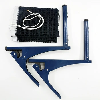 

Table Tennis Accessories Professional Standard Table Tennis Net Set Screw Type Ping Pong Net Rack Kit for1 to 3 cm table