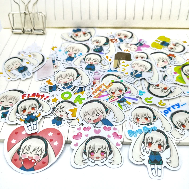 20/40 шт Kawaii Baby Maid картинки декоративные наклейки DIY ремесло альбом детей случайный