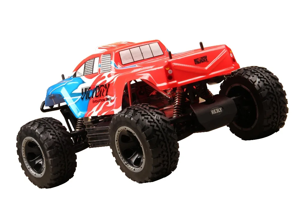 RealTS FS Racing 11803 новая версия 1/5 масштаб 30cc газовый двигатель 4WD monster truck, 2,4G радио