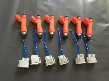 

NEW ARRIVE WITH PLUG 850CC high performance fuel injector for supra 2JZGTE engine motor fuel injector 1001-87F90