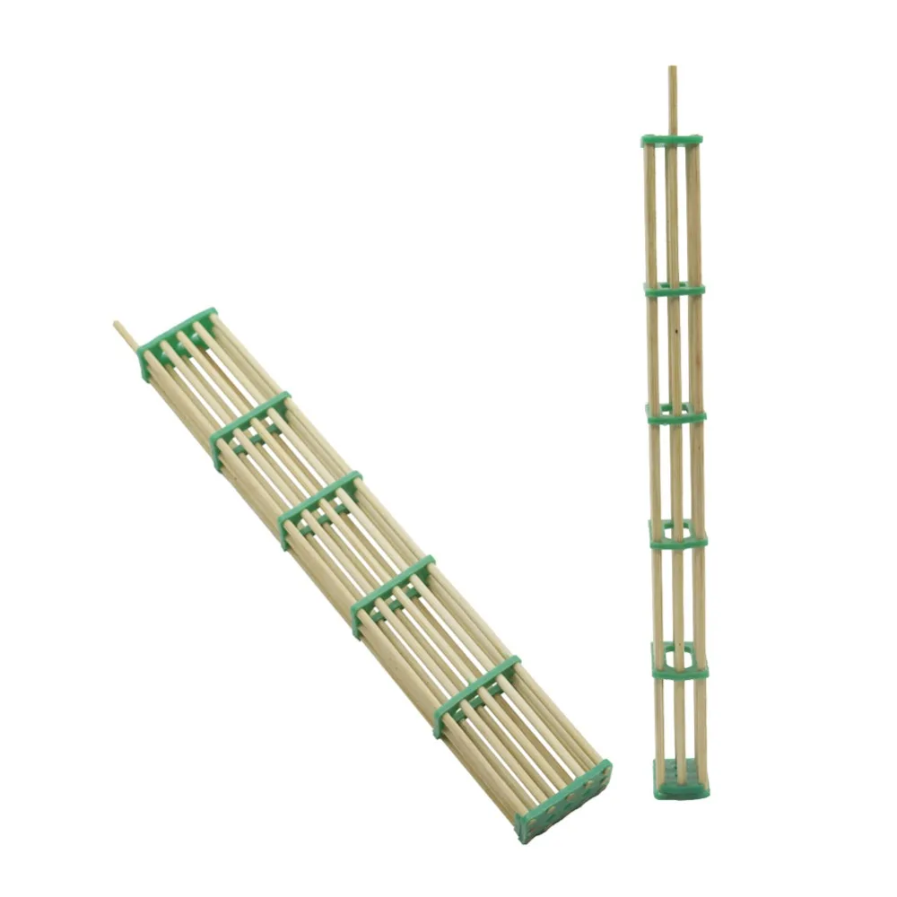 

4 Pcs Five Festival Lengthen Bamboo Caged Queen Bee Caged Prisoners Wang Beekeeping Tool