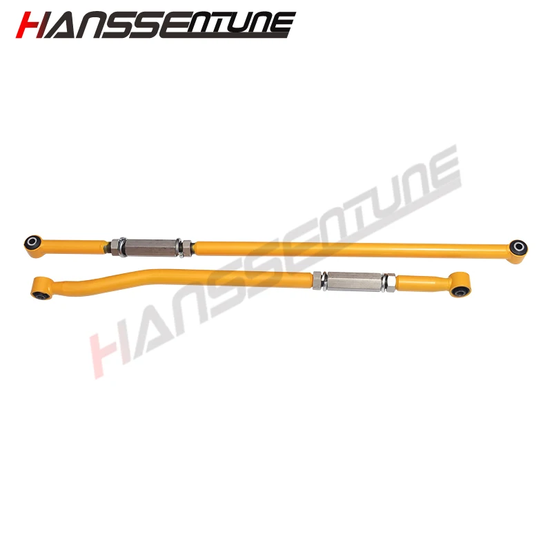 

HANSSENTUNE Front+Rear Adjustable Panhard Rod Bar For LC 80 series