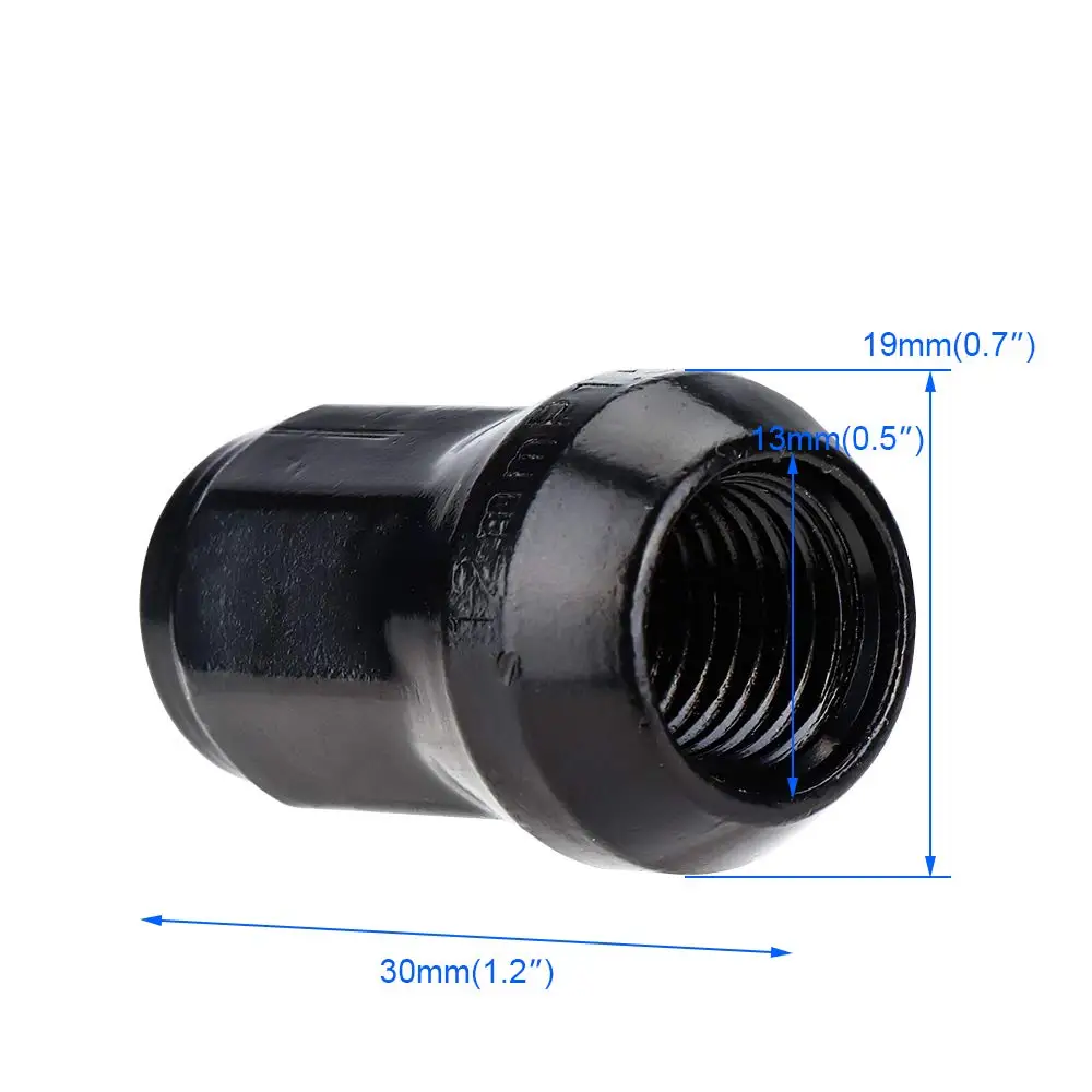 20 шт M12* 1,5 мм алюминиевые колесные гайки для гонок+ ключ блокировки UTV для Toyota для Honda Civic желудь для Polaris RZR спортсмены