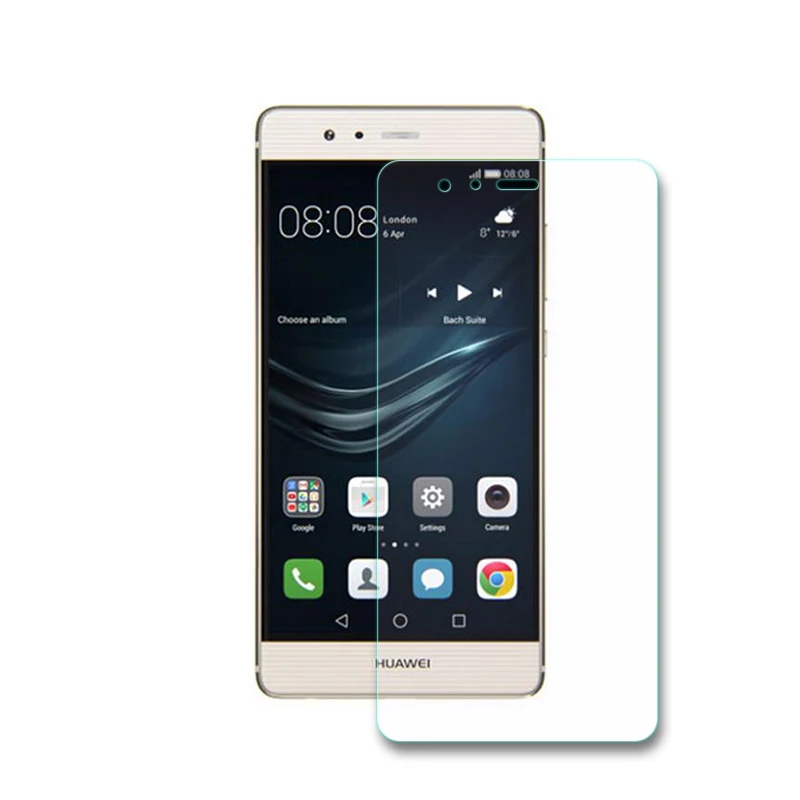 10 шт 2D защита экрана закаленное стекло для Huawei P8 P8Lite 2017 P9 P9Lite P10 Lite Plus Honor 8