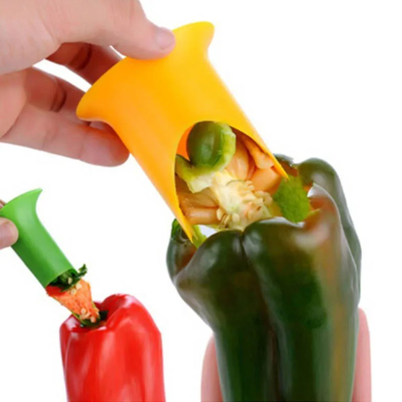 

2Pcs/set Creative chili tomato corers fruit vegetable tools pepper corer slicer cutter kitchen gadgets cooking tools