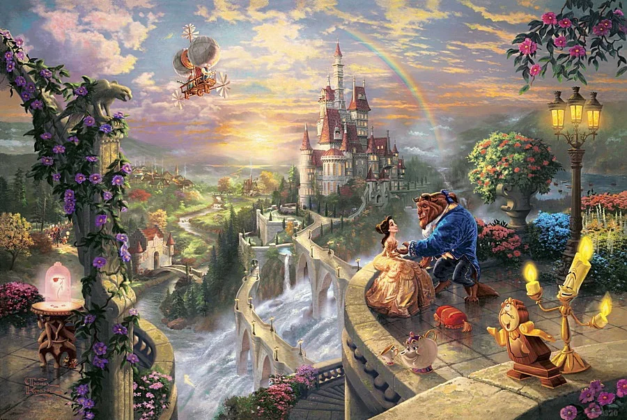 Thomas Kinkade HD Печать на холсте, украшение для детей Подарки настенный художественный плакат печать живопись на холсте настенные картины для детской комнаты