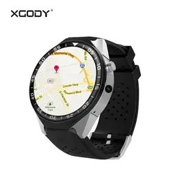 XGODY S99C Smartwatch Android 5,1 MTK6580 4 ядра Смарт часы с sim-карты 3g WCDMA Телефонный звонок монитор сердечного ритма WiFi BT 4,0